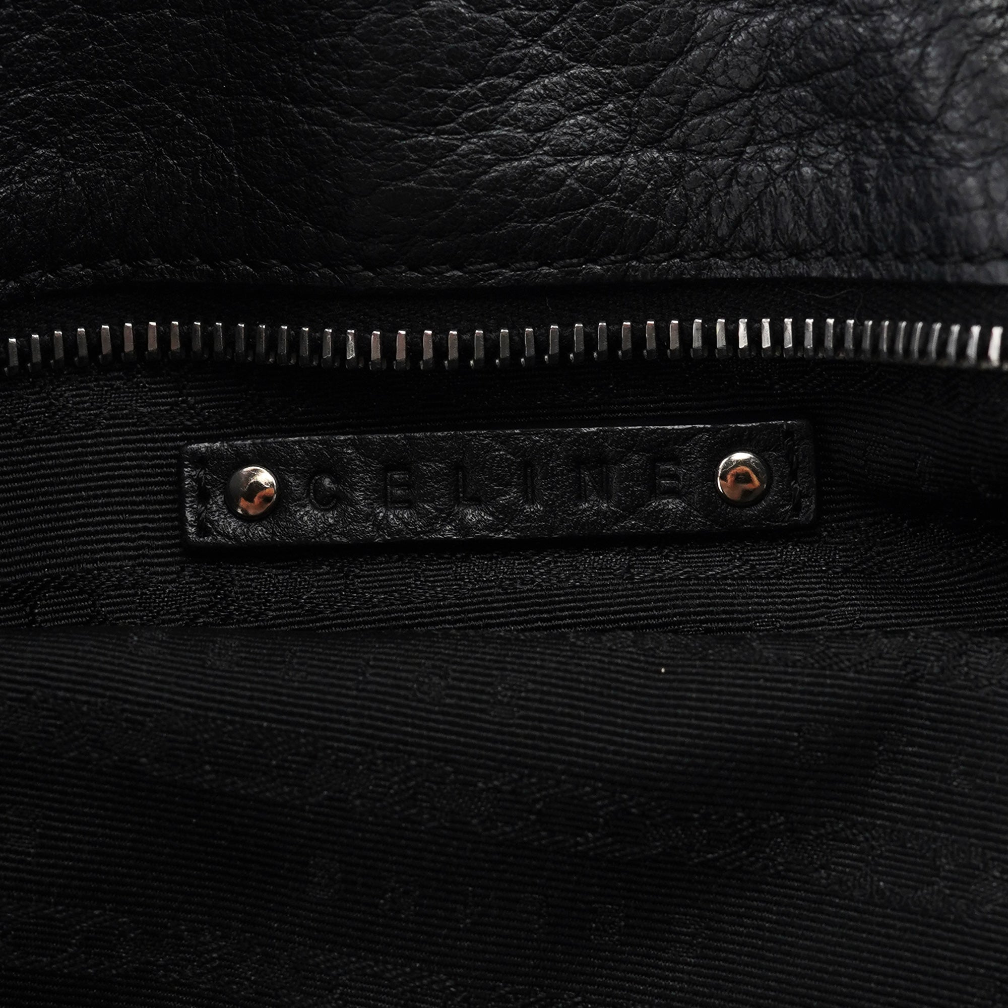 Black Leather Bittersweet Shoulder Bag