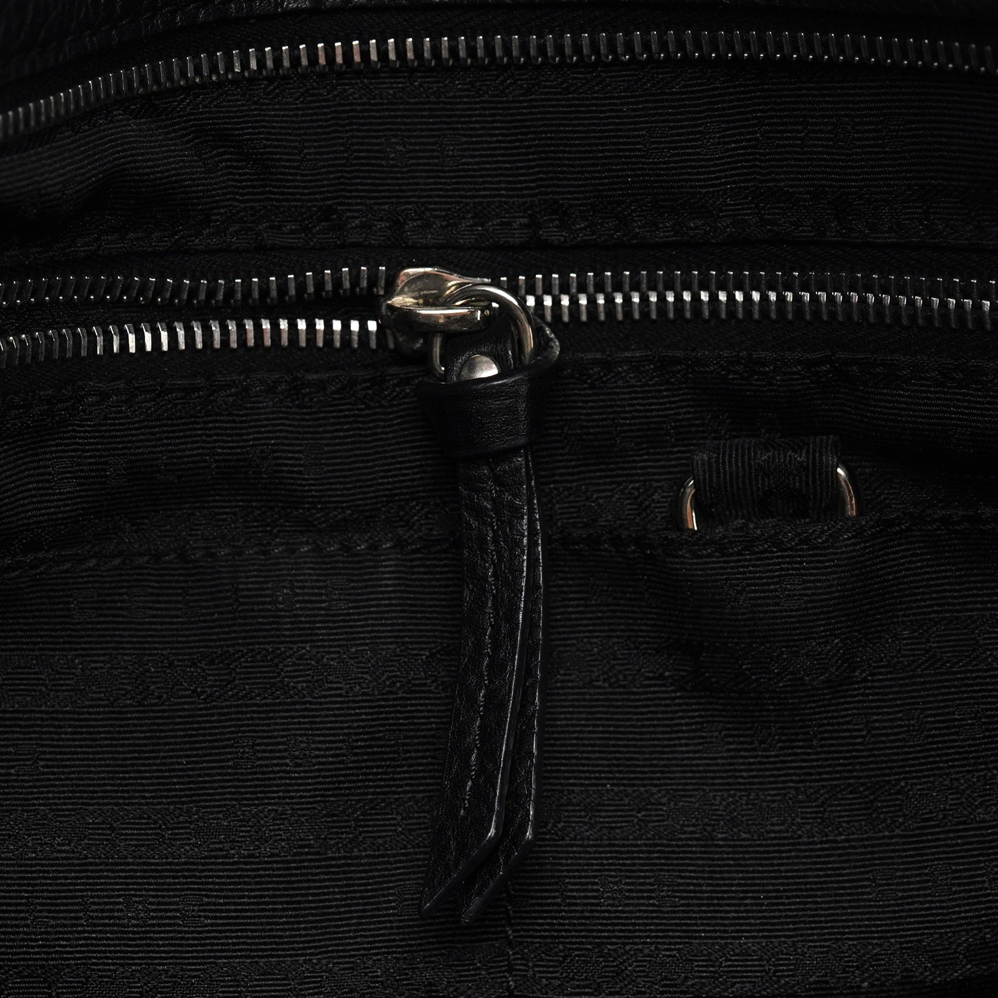 Black Leather Bittersweet Shoulder Bag