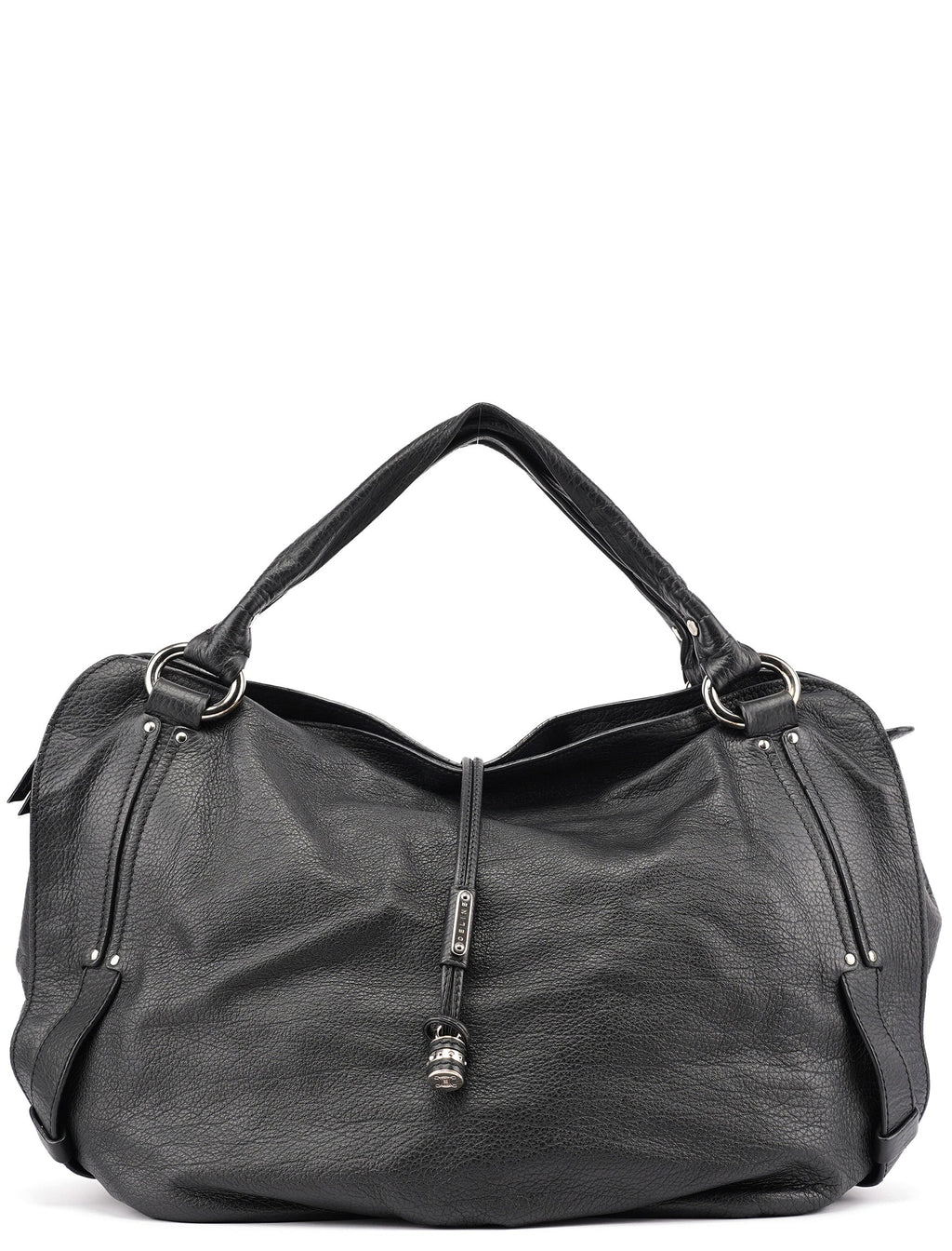 Black Leather Bittersweet Shoulder Bag