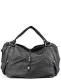 Black Leather Bittersweet Shoulder Bag