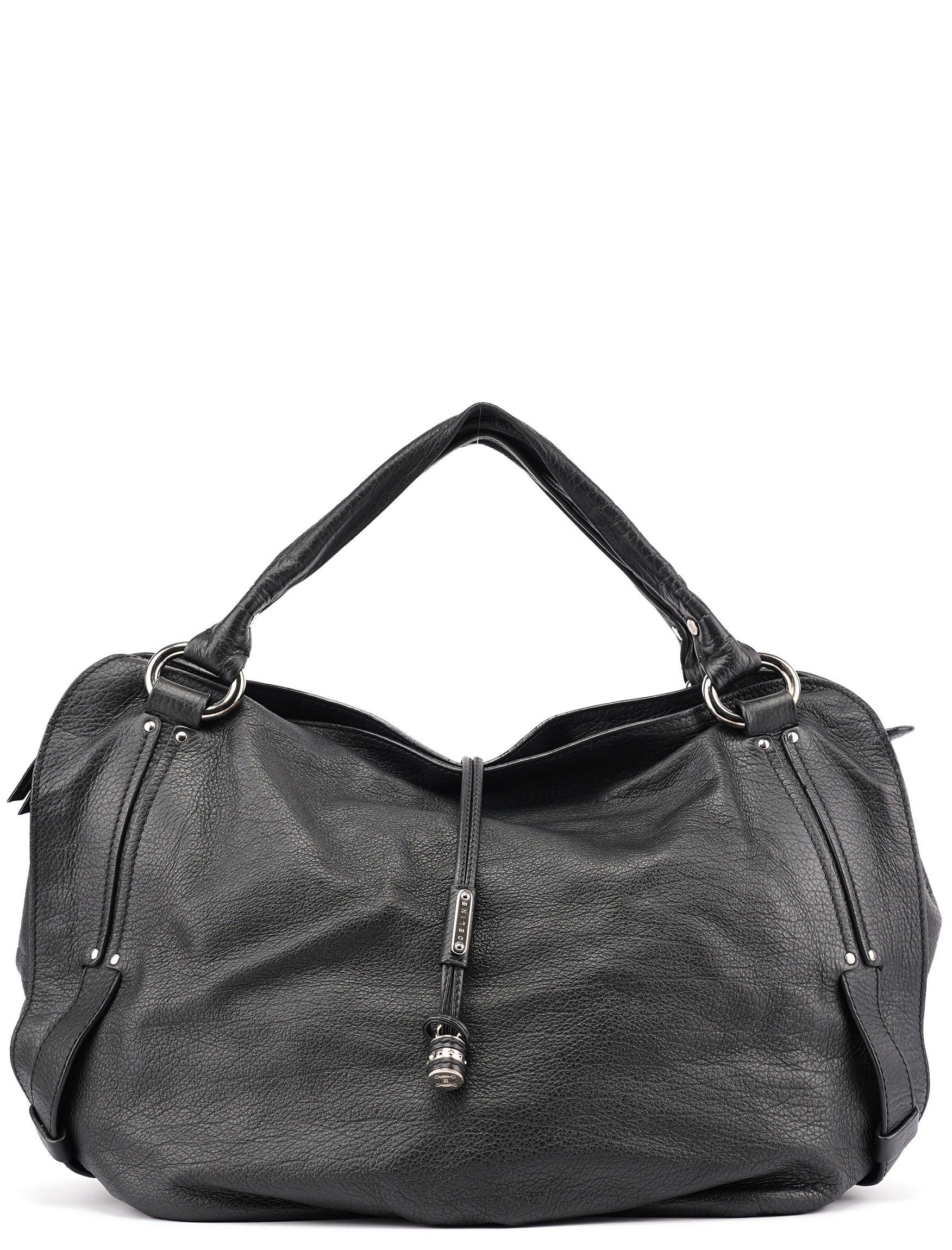 Black Leather Bittersweet Shoulder Bag