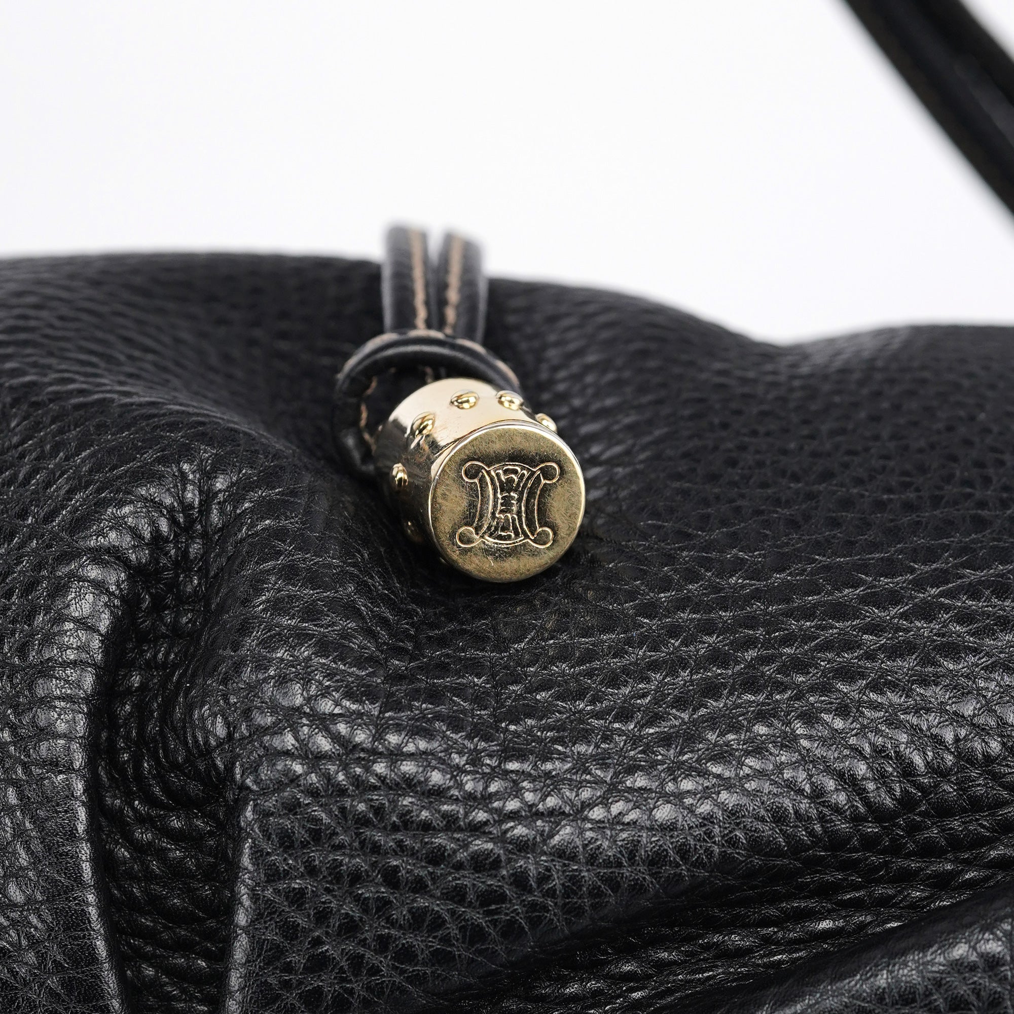 Black Leather Bittersweet Shoulder Bag