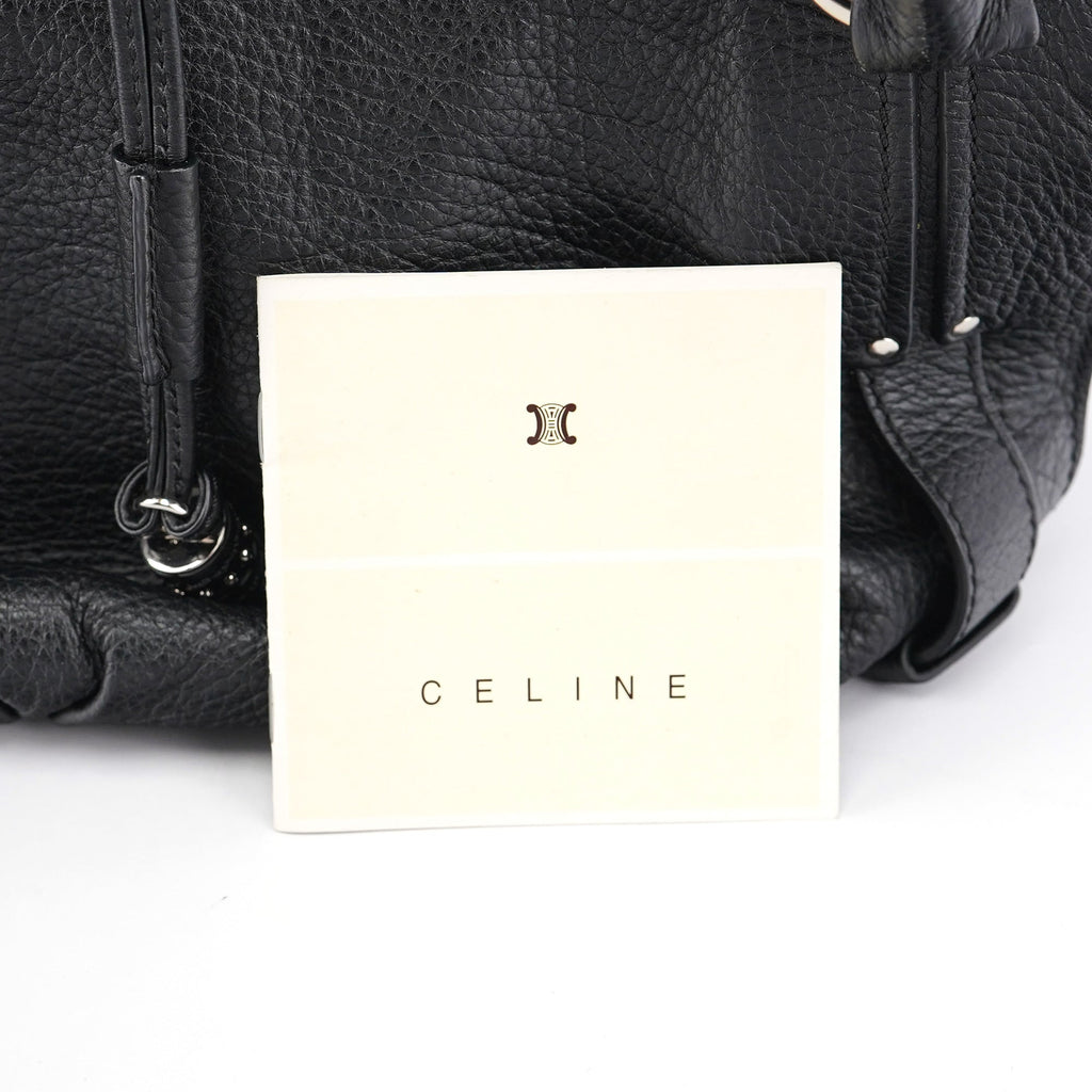 Black Leather Bittersweet Shoulder Bag