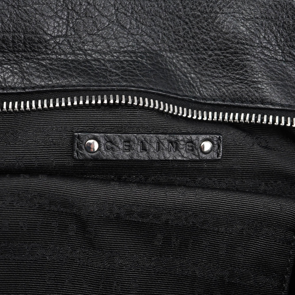 Black Leather Bittersweet Shoulder Bag