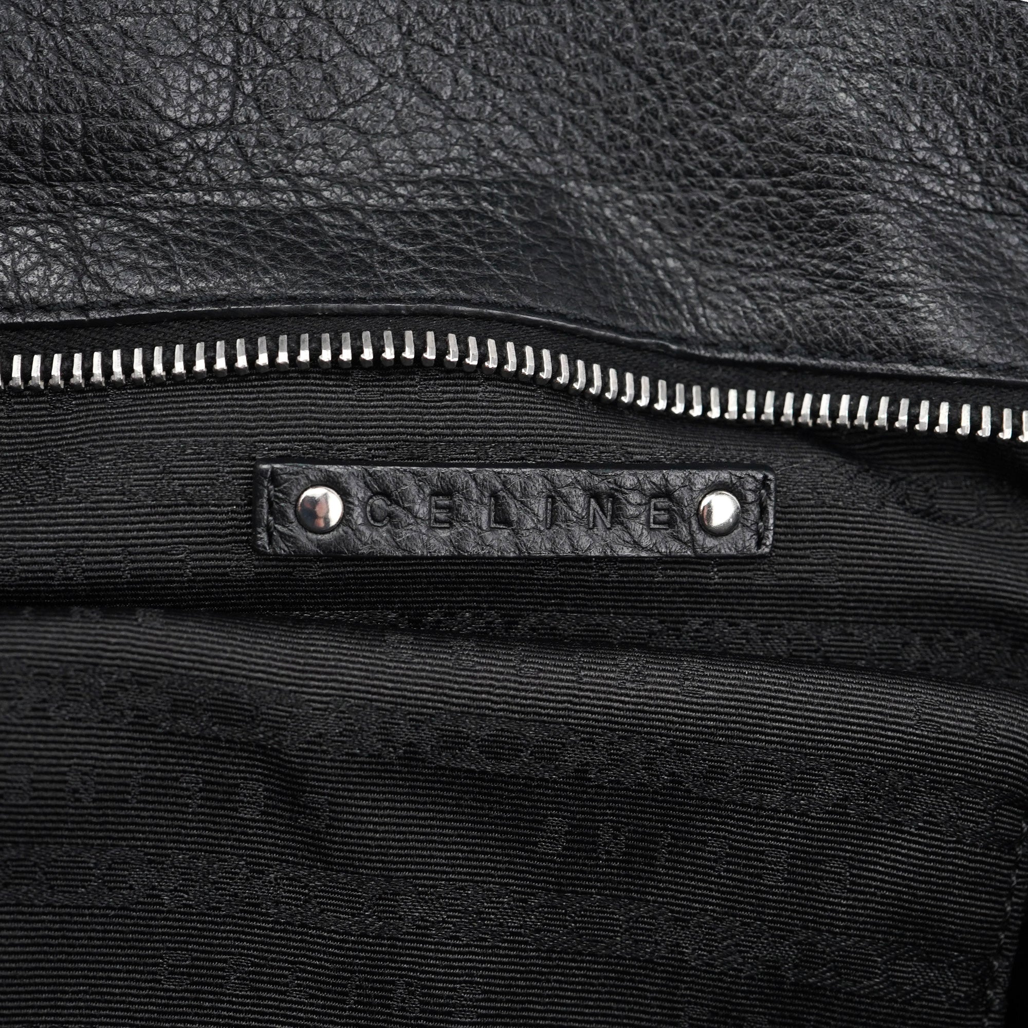 Black Leather Bittersweet Shoulder Bag