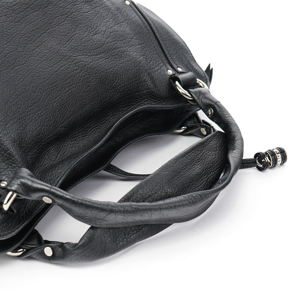 Black Leather Bittersweet Shoulder Bag