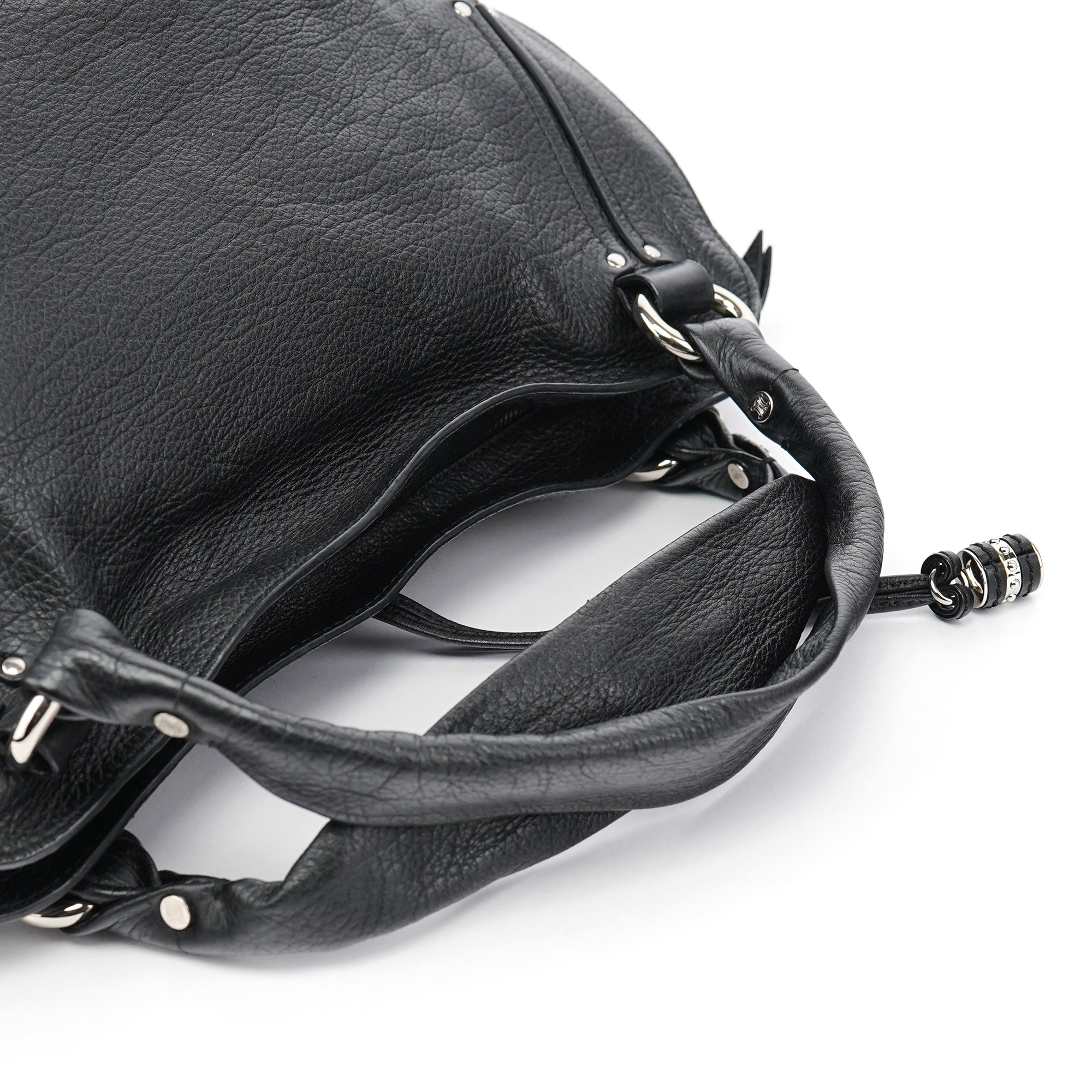 Black Leather Bittersweet Shoulder Bag