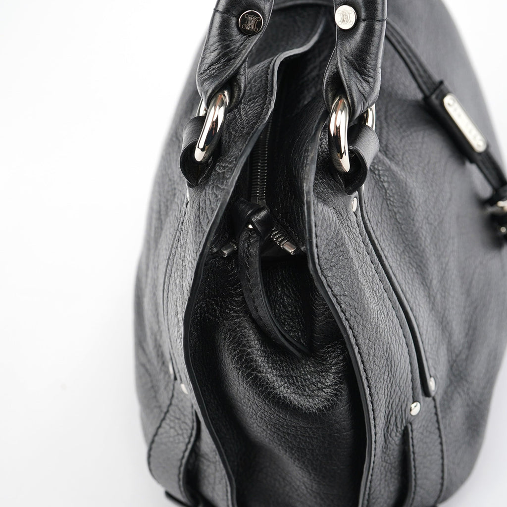 Black Leather Bittersweet Shoulder Bag