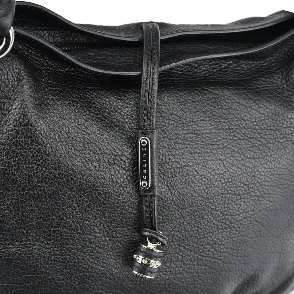 Black Leather Bittersweet Shoulder Bag