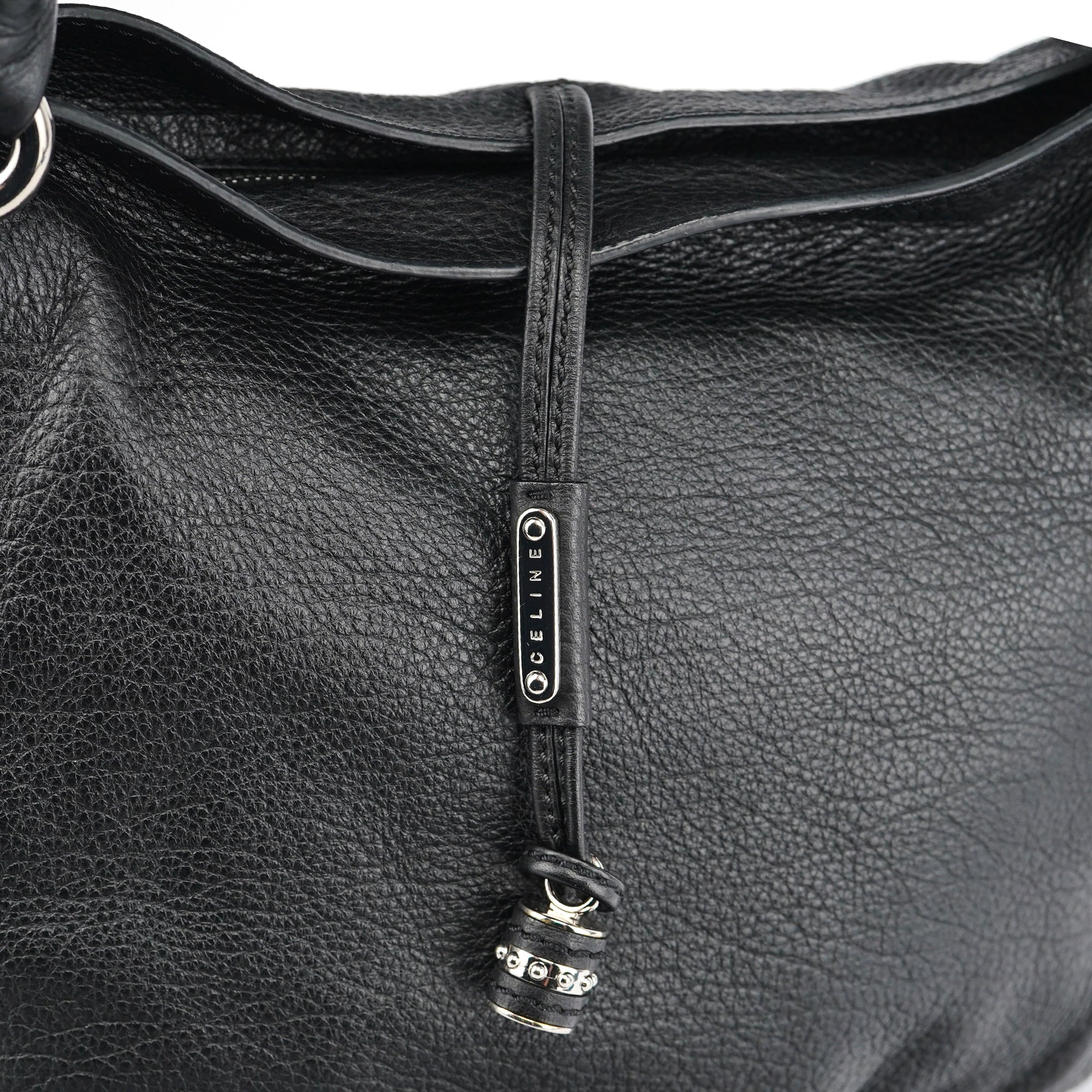 Black Leather Bittersweet Shoulder Bag