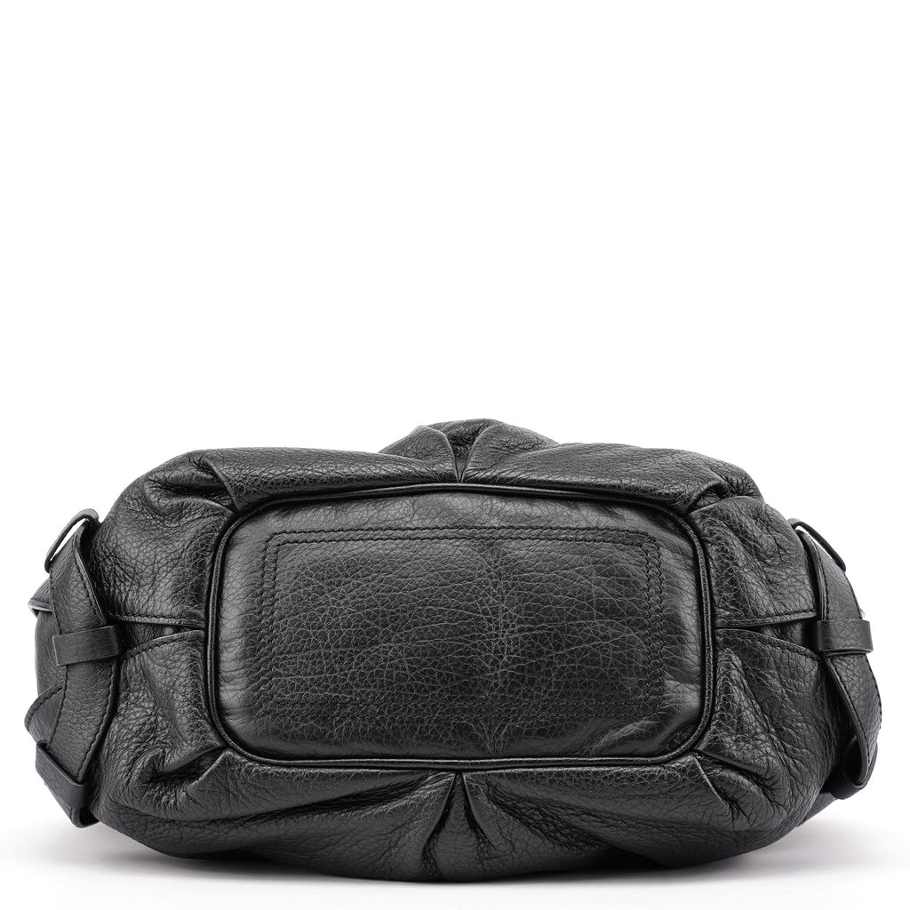 Black Leather Bittersweet Shoulder Bag