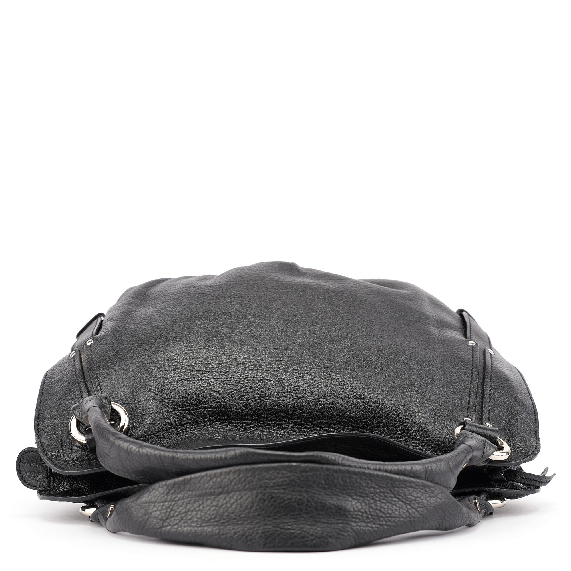 Black Leather Bittersweet Shoulder Bag