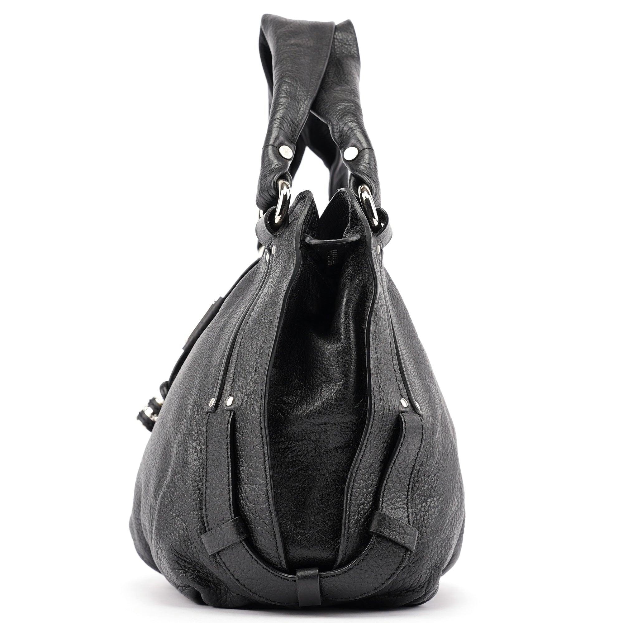 Black Leather Bittersweet Shoulder Bag