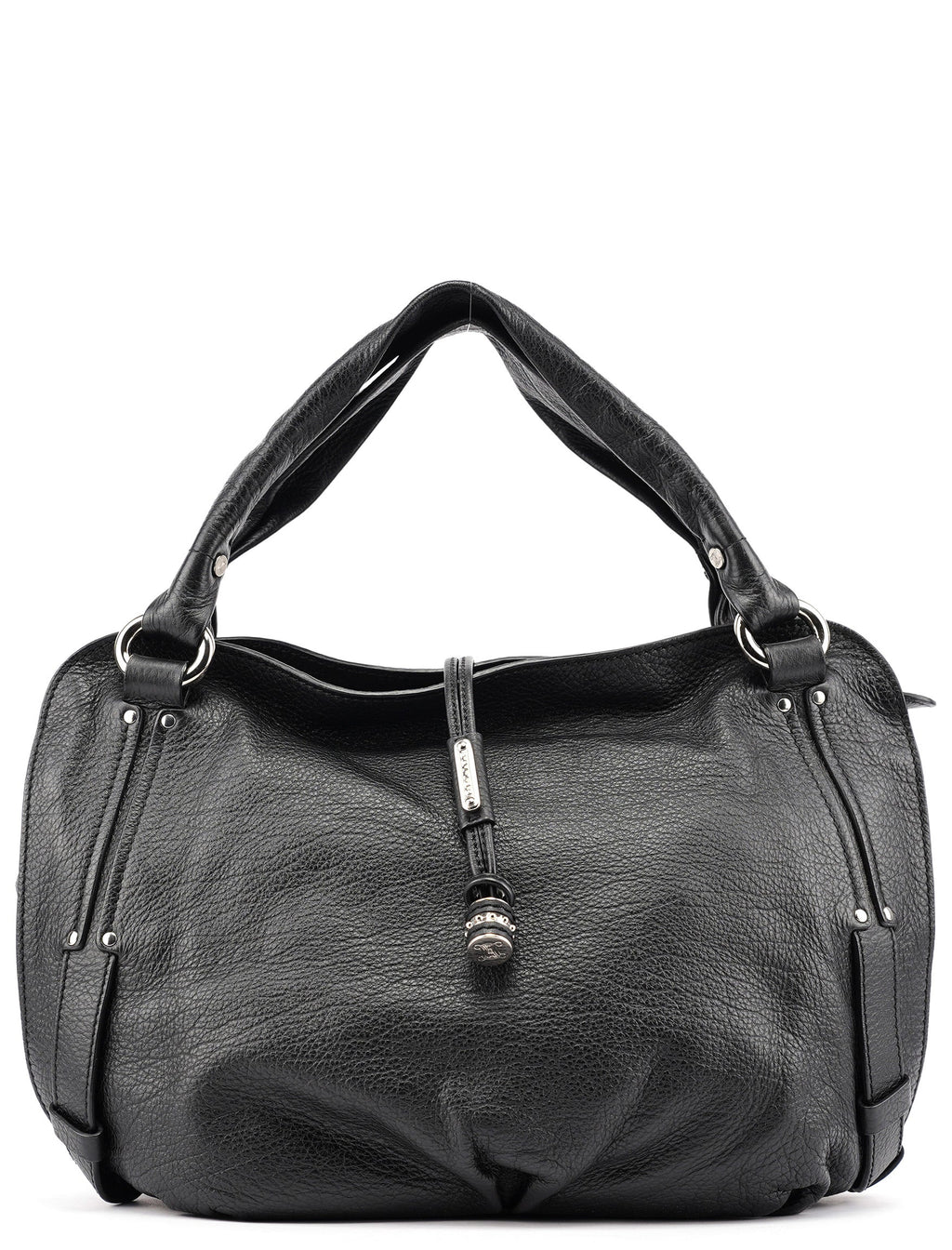 Black Leather Bittersweet Shoulder Bag