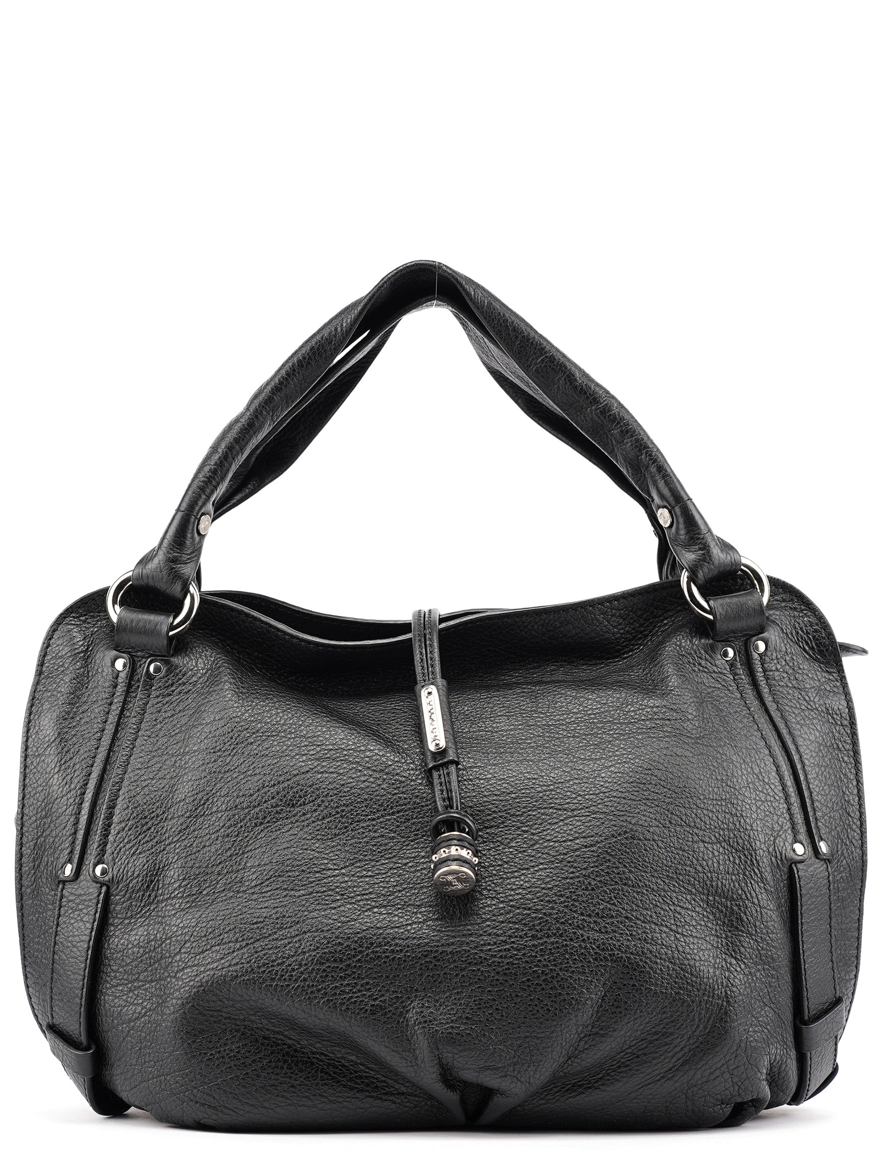 Black Leather Bittersweet Shoulder Bag