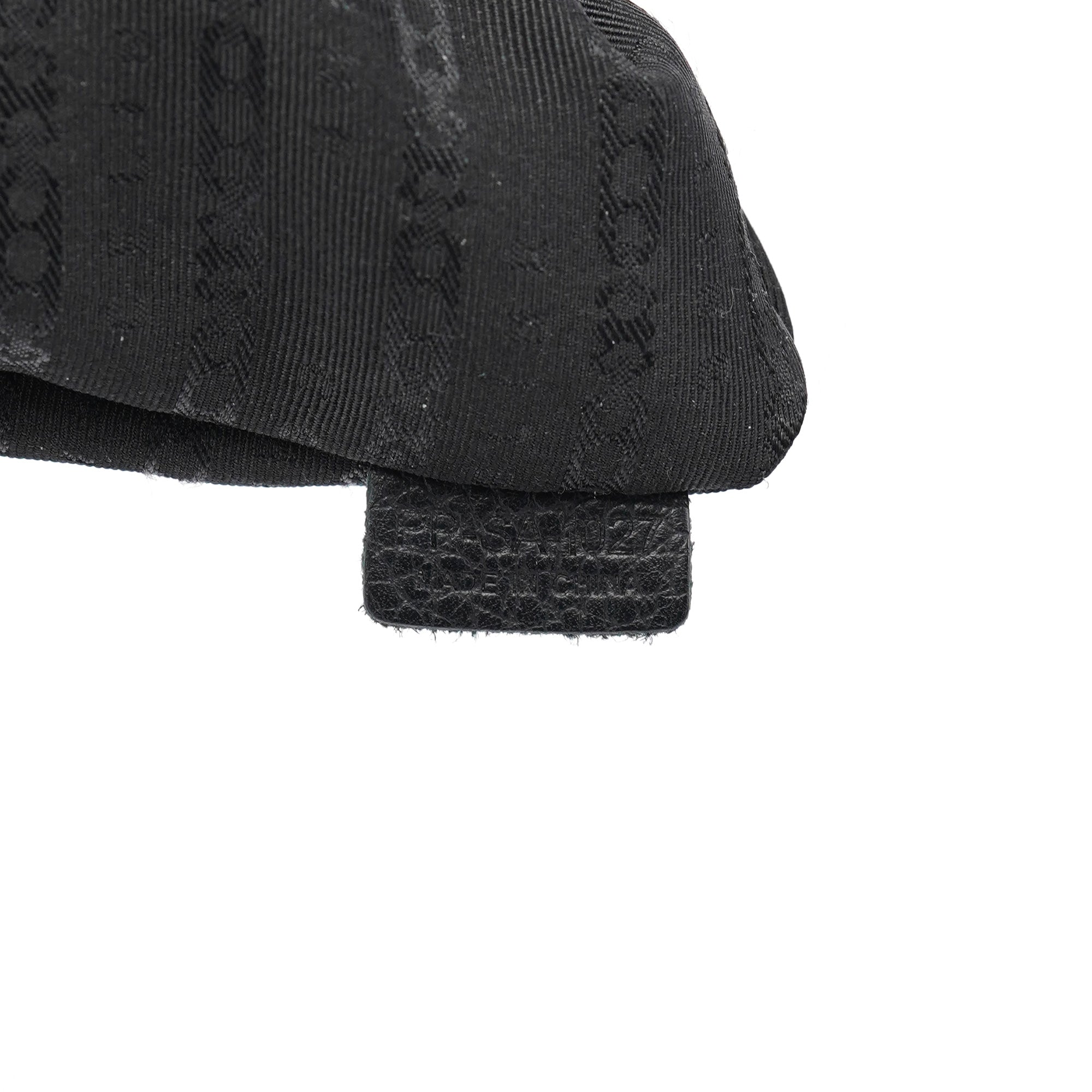 Black Leather Bittersweet Shoulder Bag