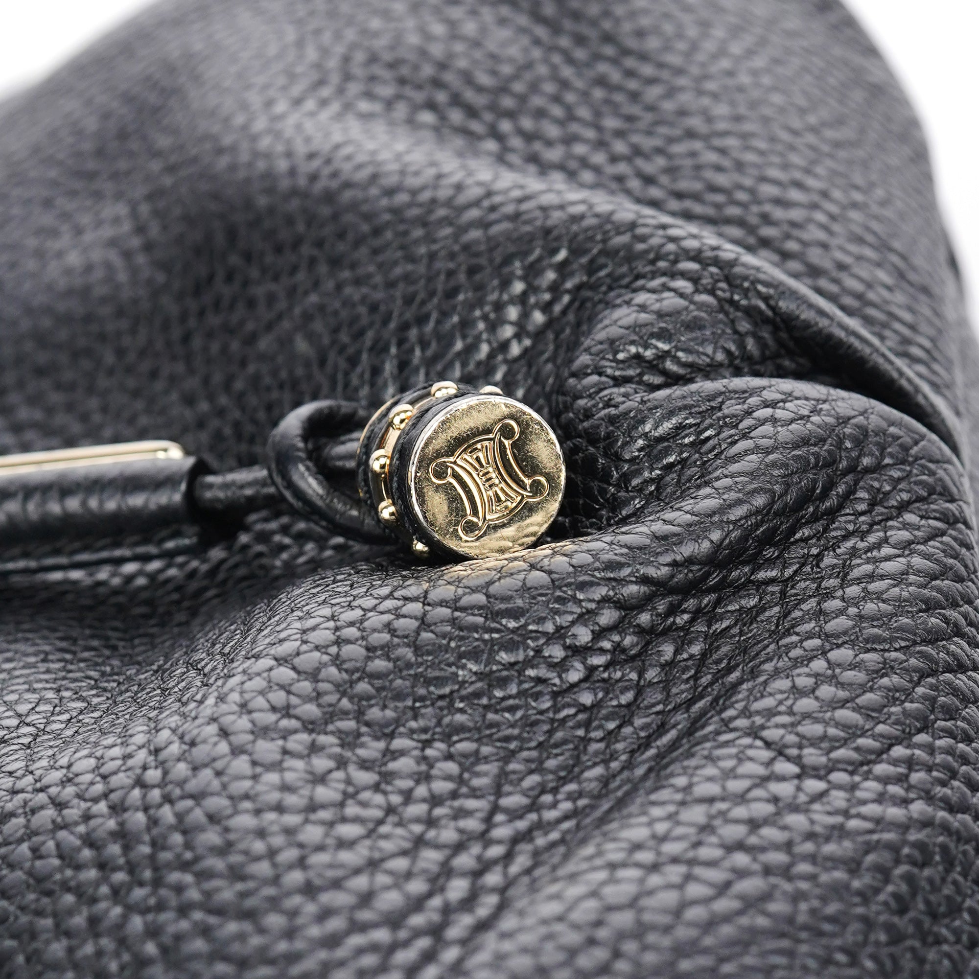 Black Leather Bittersweet Shoulder Bag