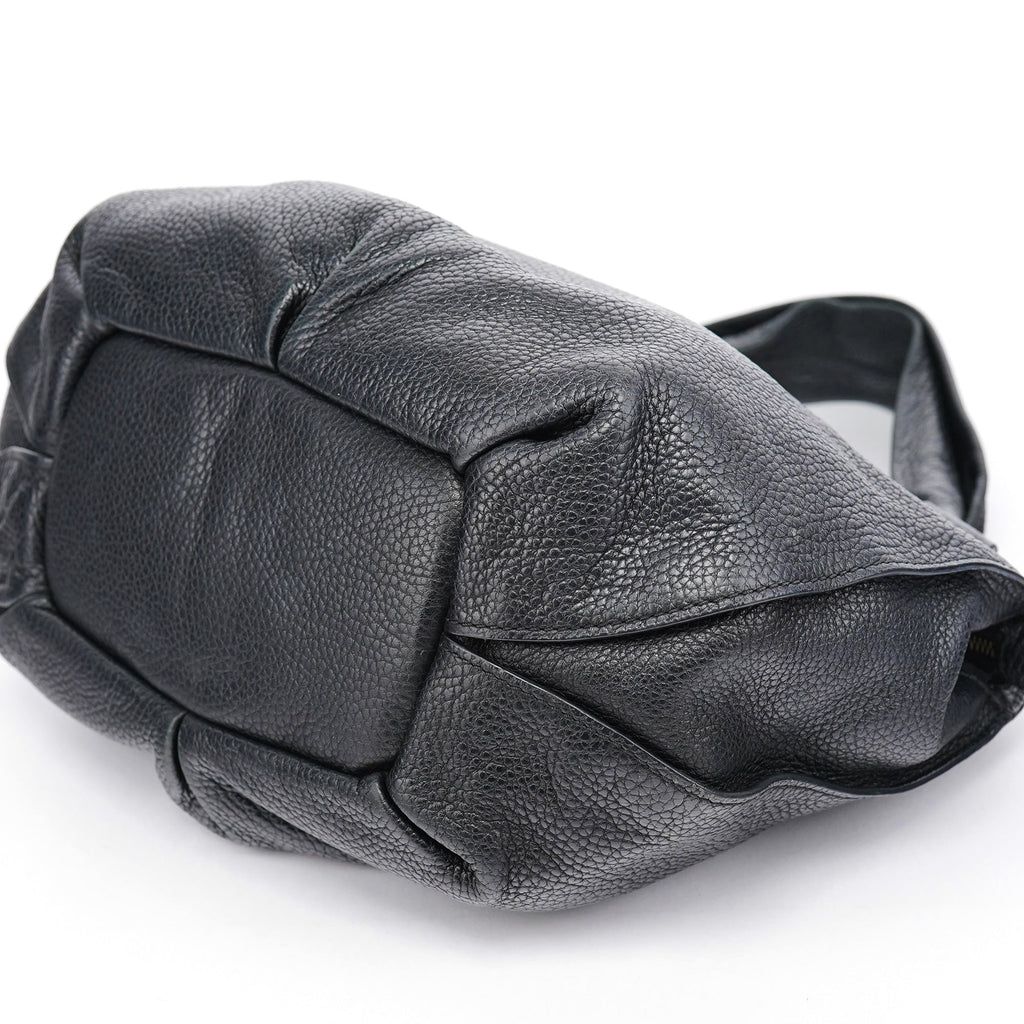 Black Leather Bittersweet Shoulder Bag