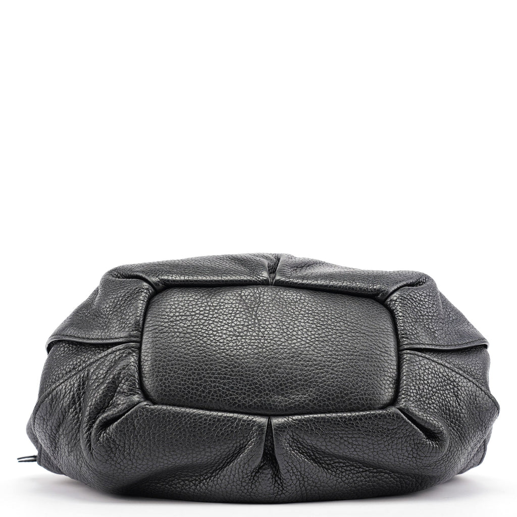 Black Leather Bittersweet Shoulder Bag
