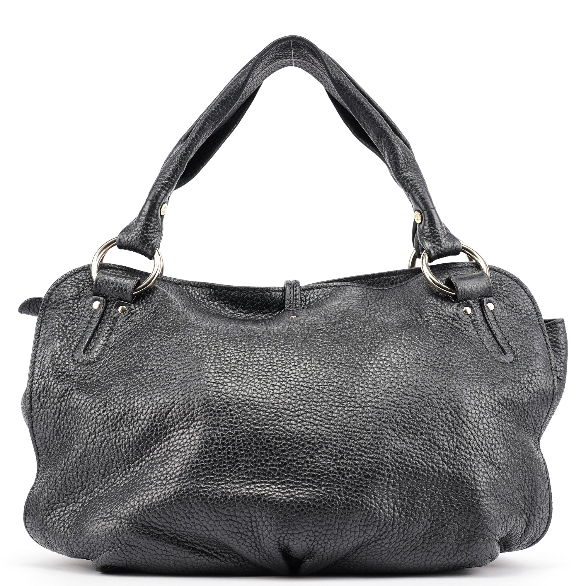 Black Leather Bittersweet Shoulder Bag