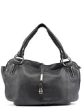 Black Leather Bittersweet Shoulder Bag