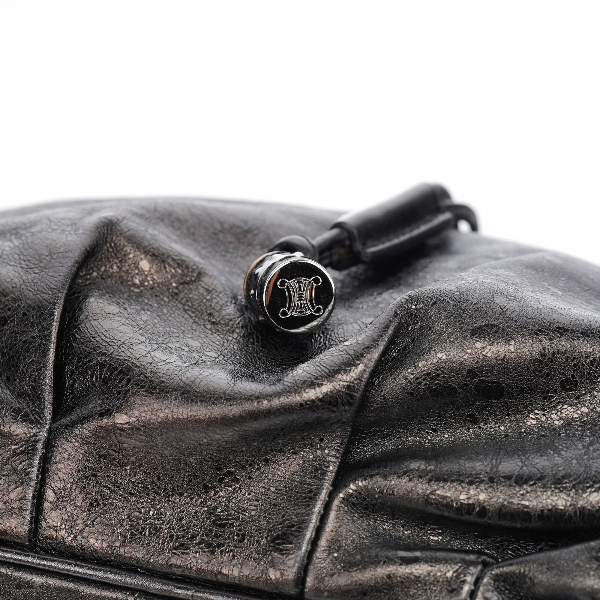 Black Leather Bittersweet Shoulder Bag