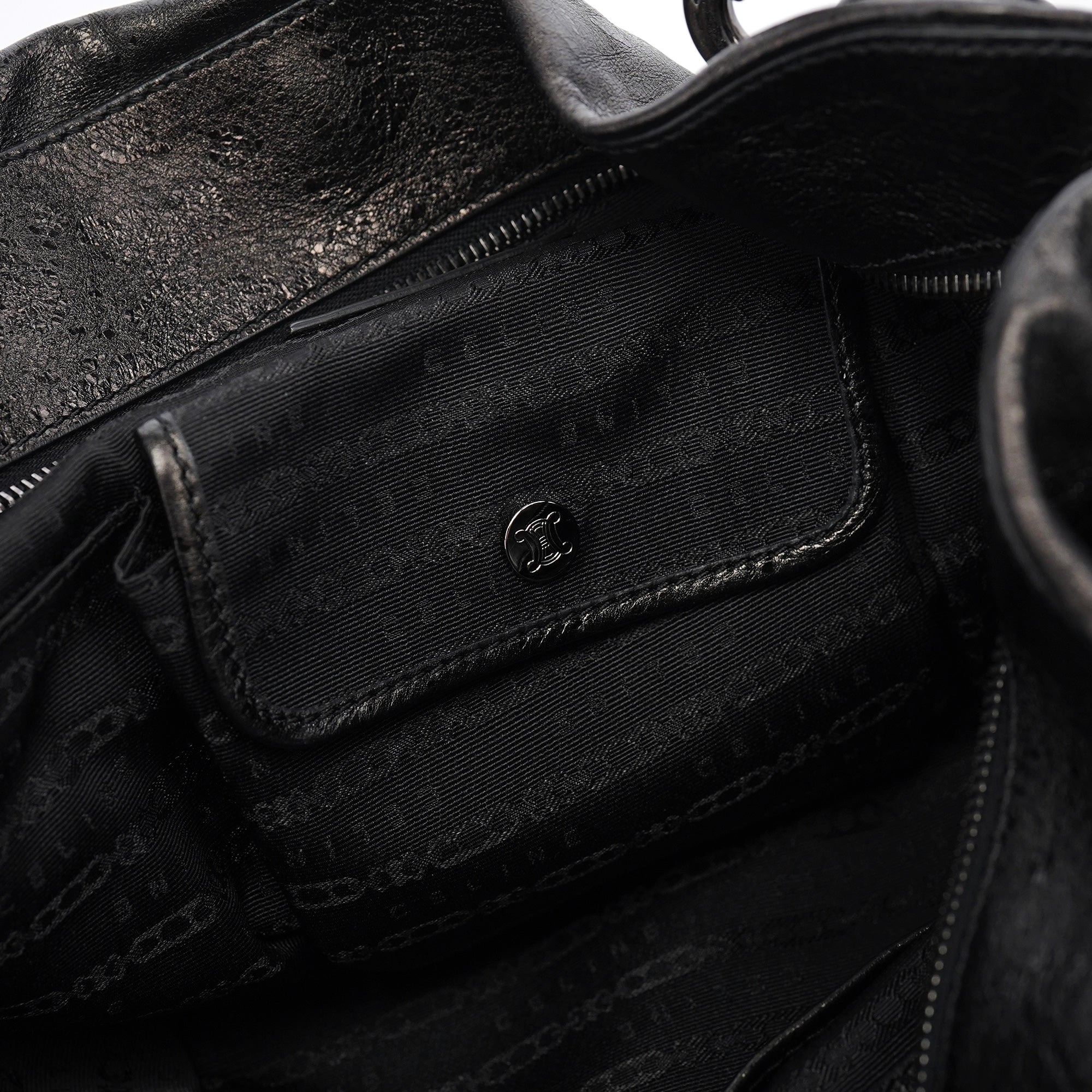 Black Leather Bittersweet Shoulder Bag