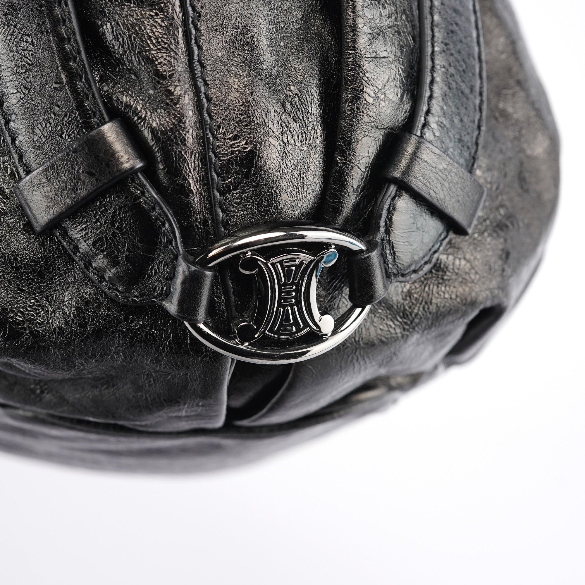 Black Leather Bittersweet Shoulder Bag