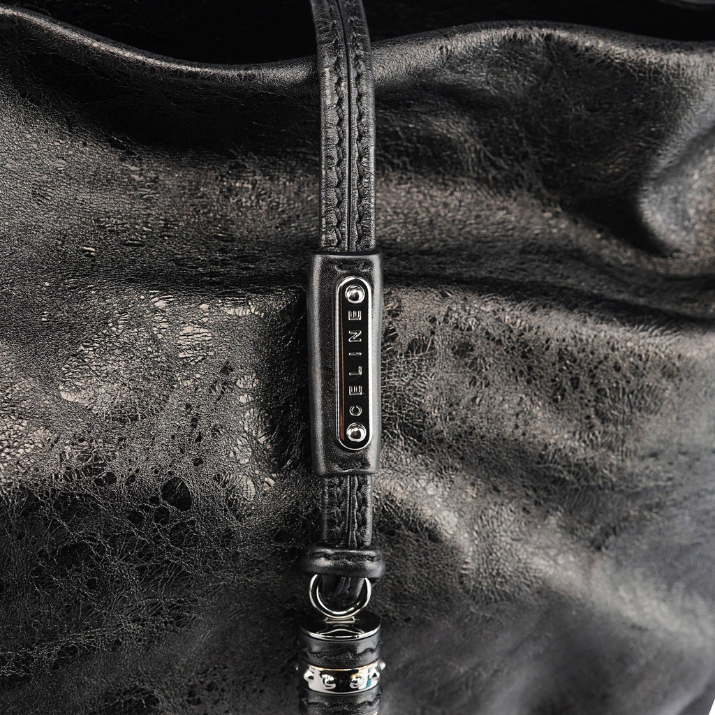 Black Leather Bittersweet Shoulder Bag