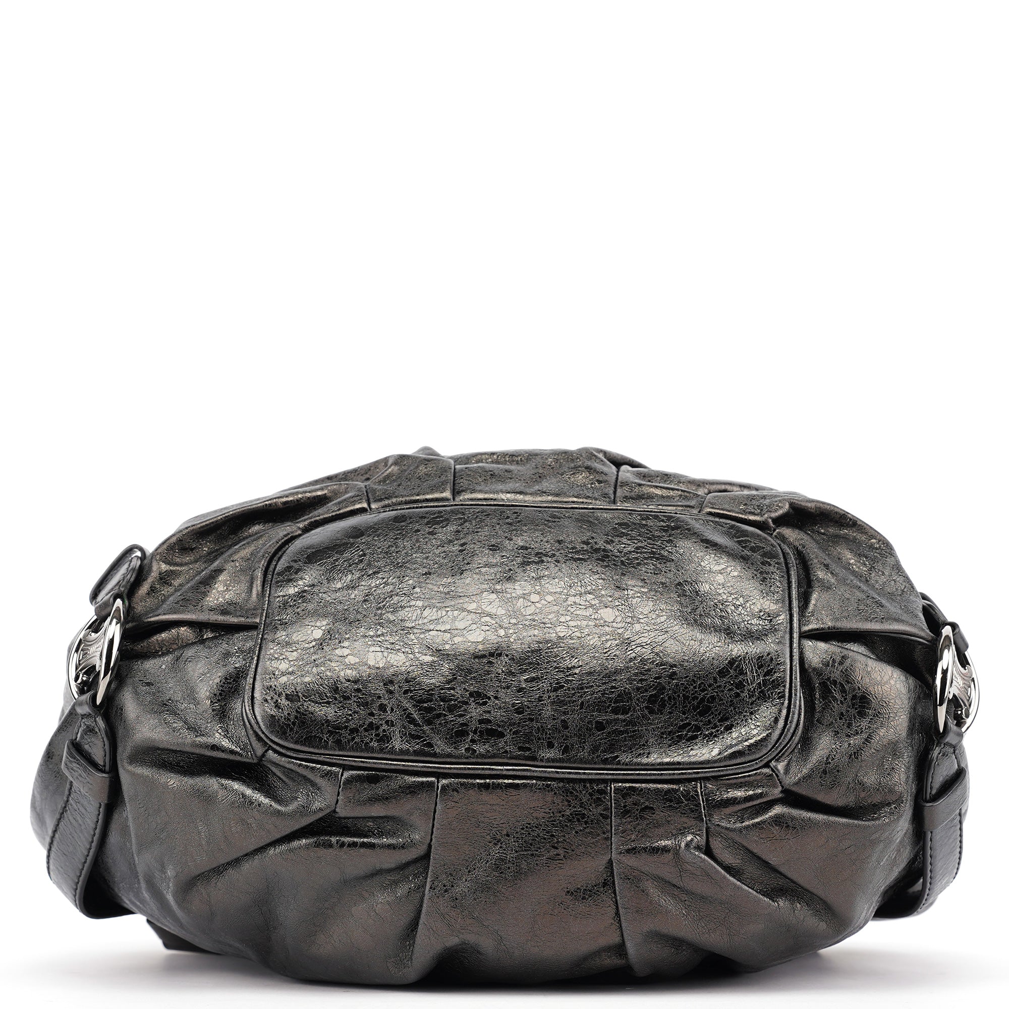 Black Leather Bittersweet Shoulder Bag
