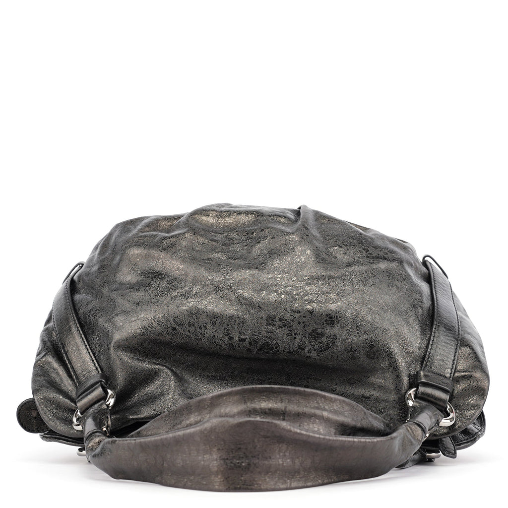 Black Leather Bittersweet Shoulder Bag