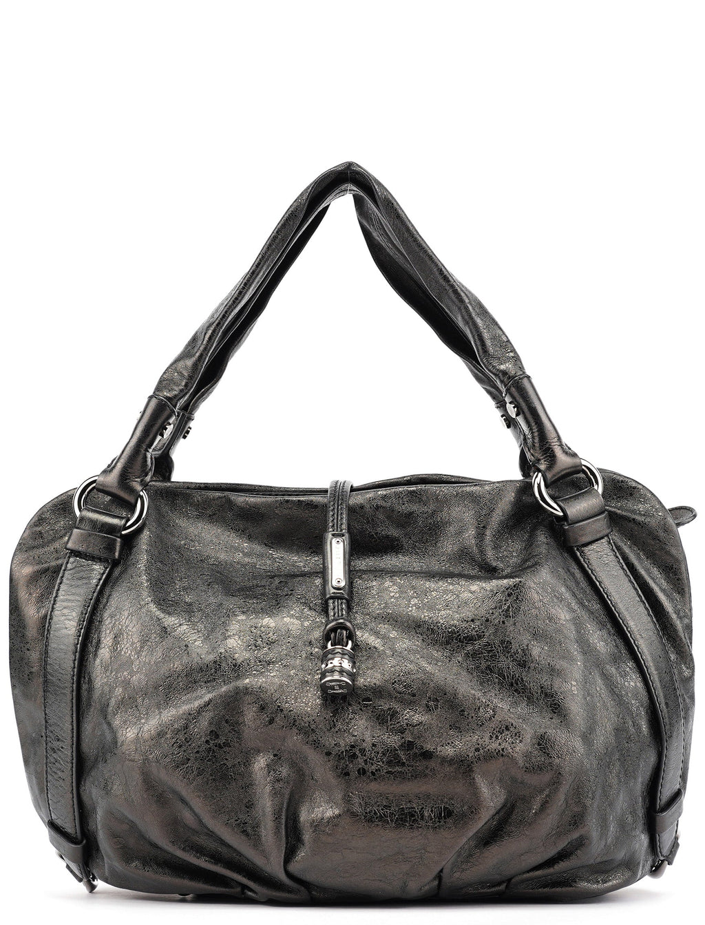Black Leather Bittersweet Shoulder Bag