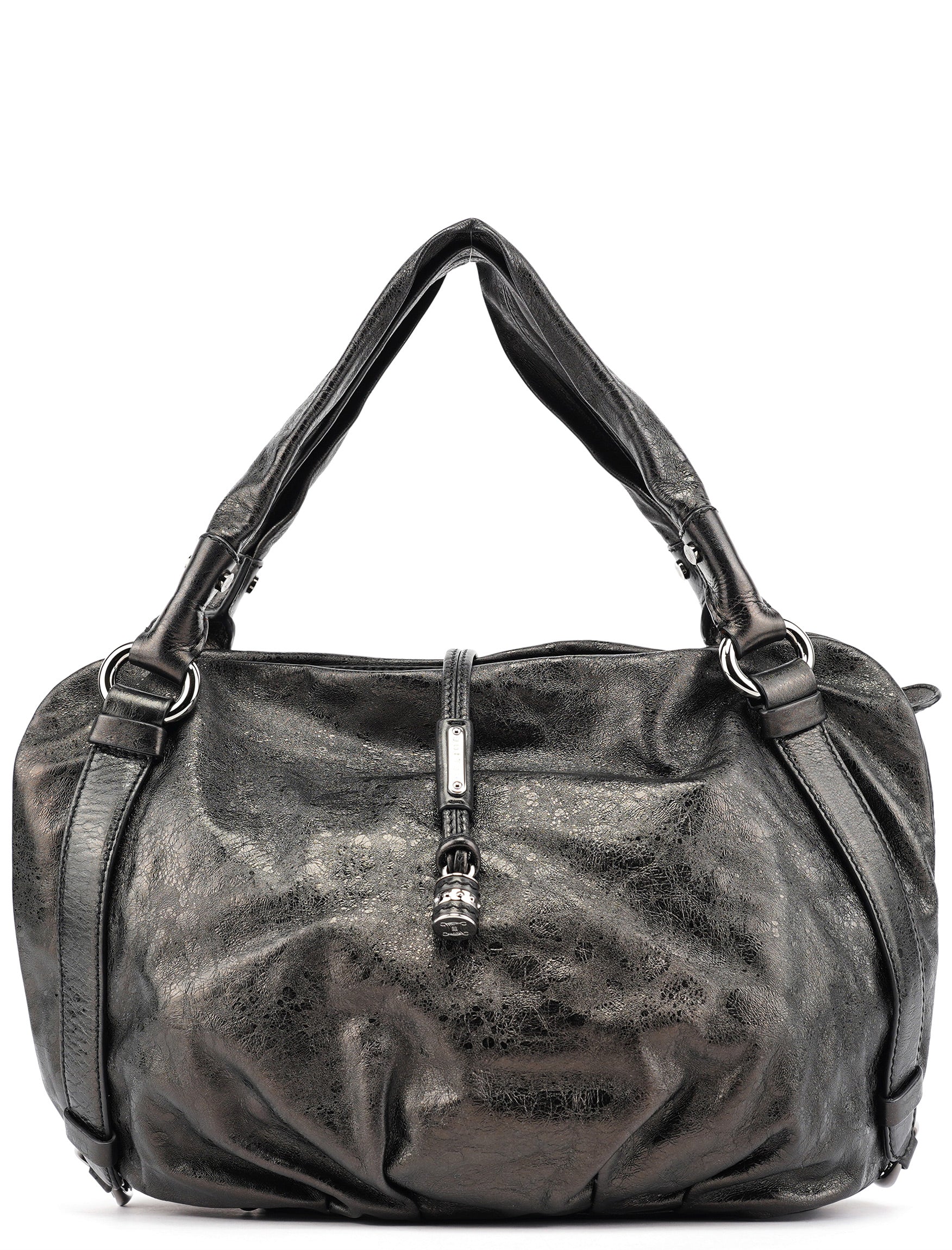 Black Leather Bittersweet Shoulder Bag
