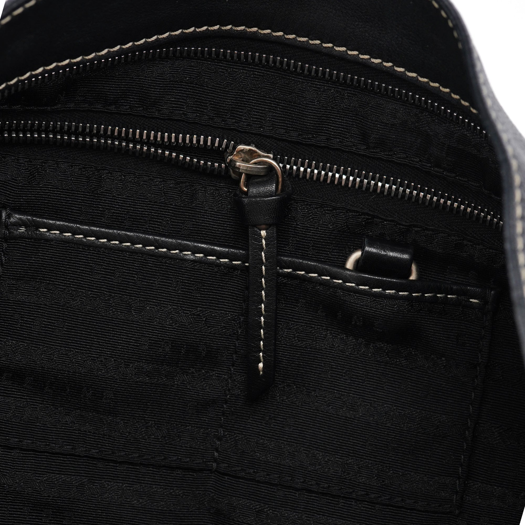 Black Leather Bittersweet Shoulder Bag