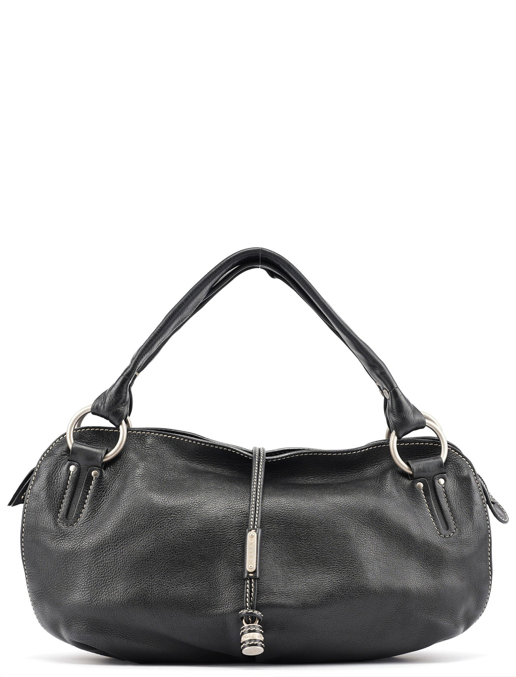 Black Leather Bittersweet Shoulder Bag