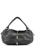 Black Leather Bittersweet Shoulder Bag