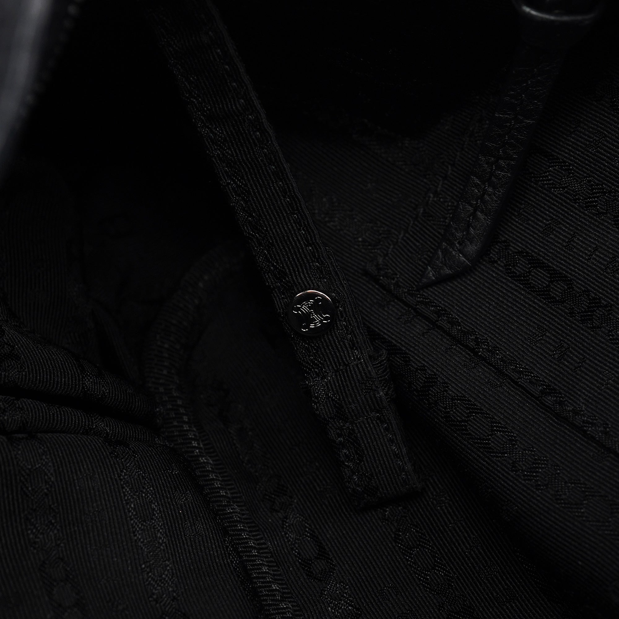 Black Leather Bittersweet Shoulder Bag