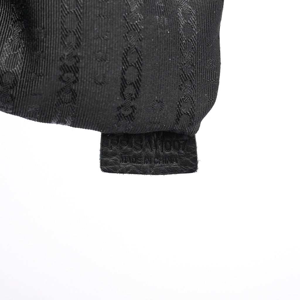 Black Leather Bittersweet Shoulder Bag