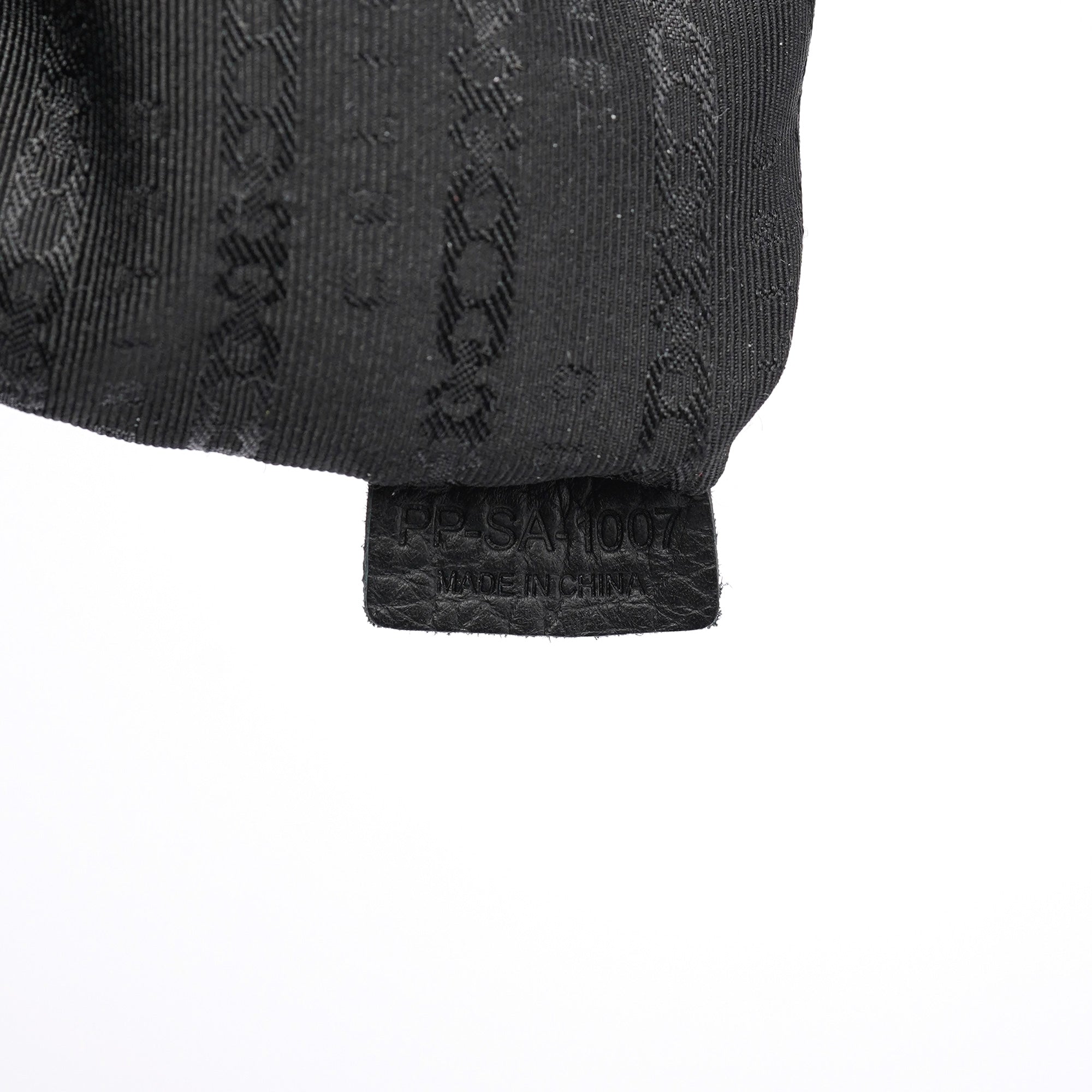 Black Leather Bittersweet Shoulder Bag