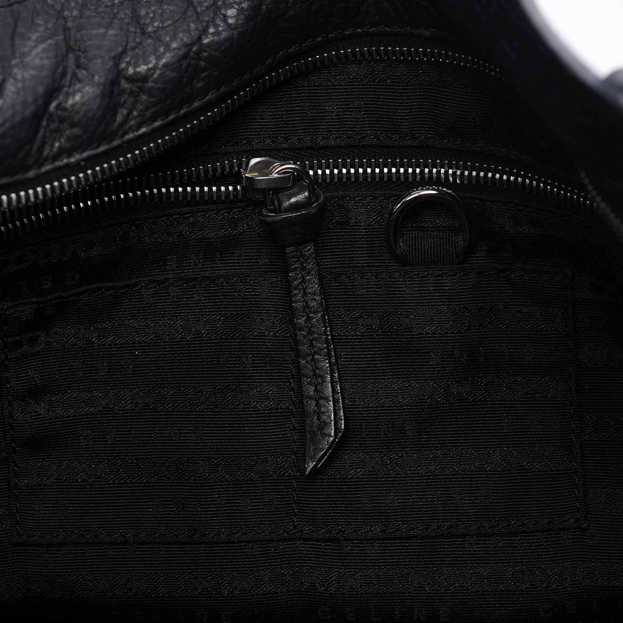 Black Leather Bittersweet Shoulder Bag