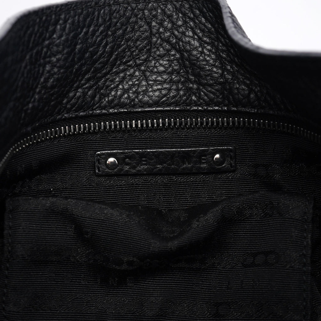Black Leather Bittersweet Shoulder Bag
