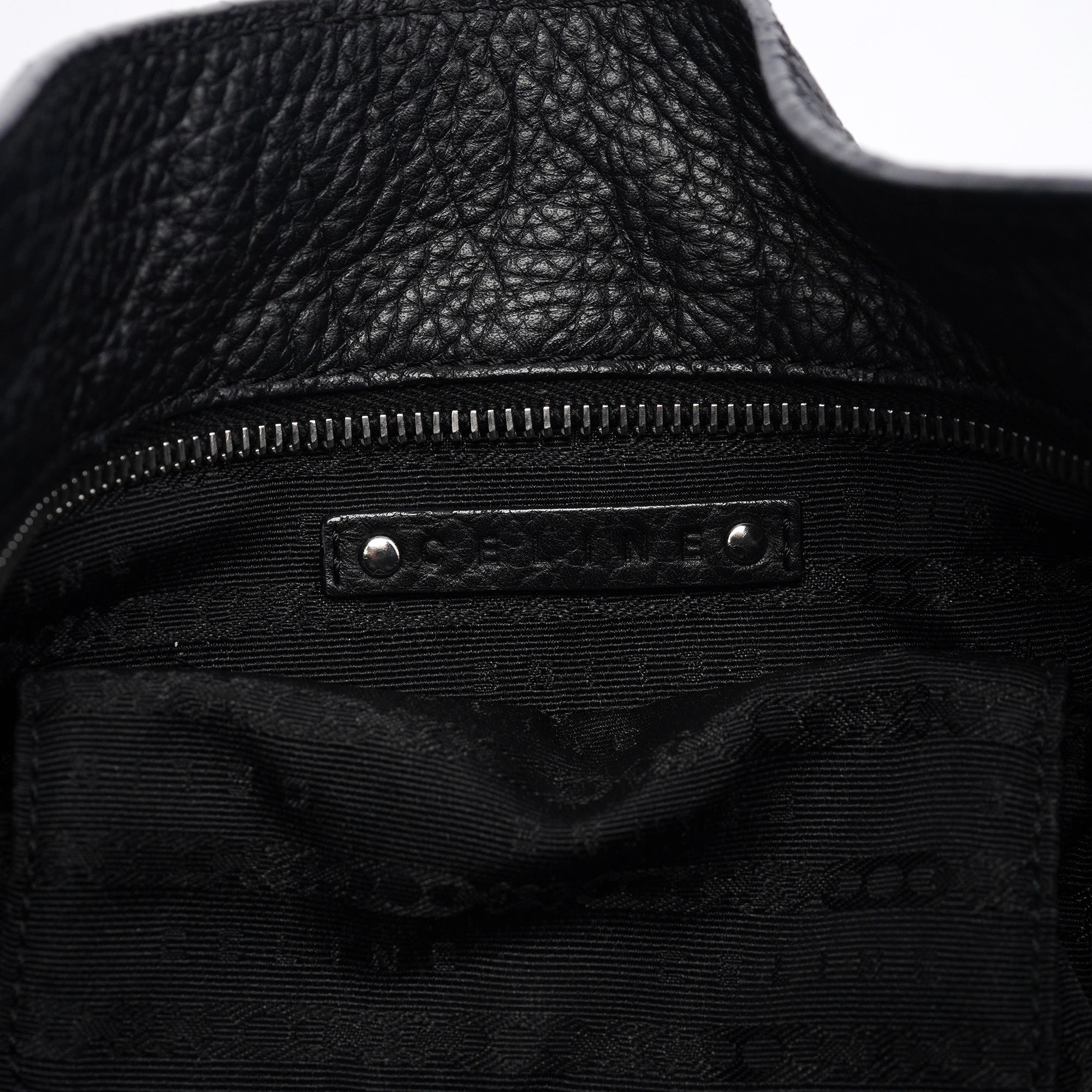 Black Leather Bittersweet Shoulder Bag