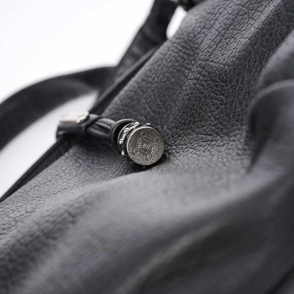 Black Leather Bittersweet Shoulder Bag