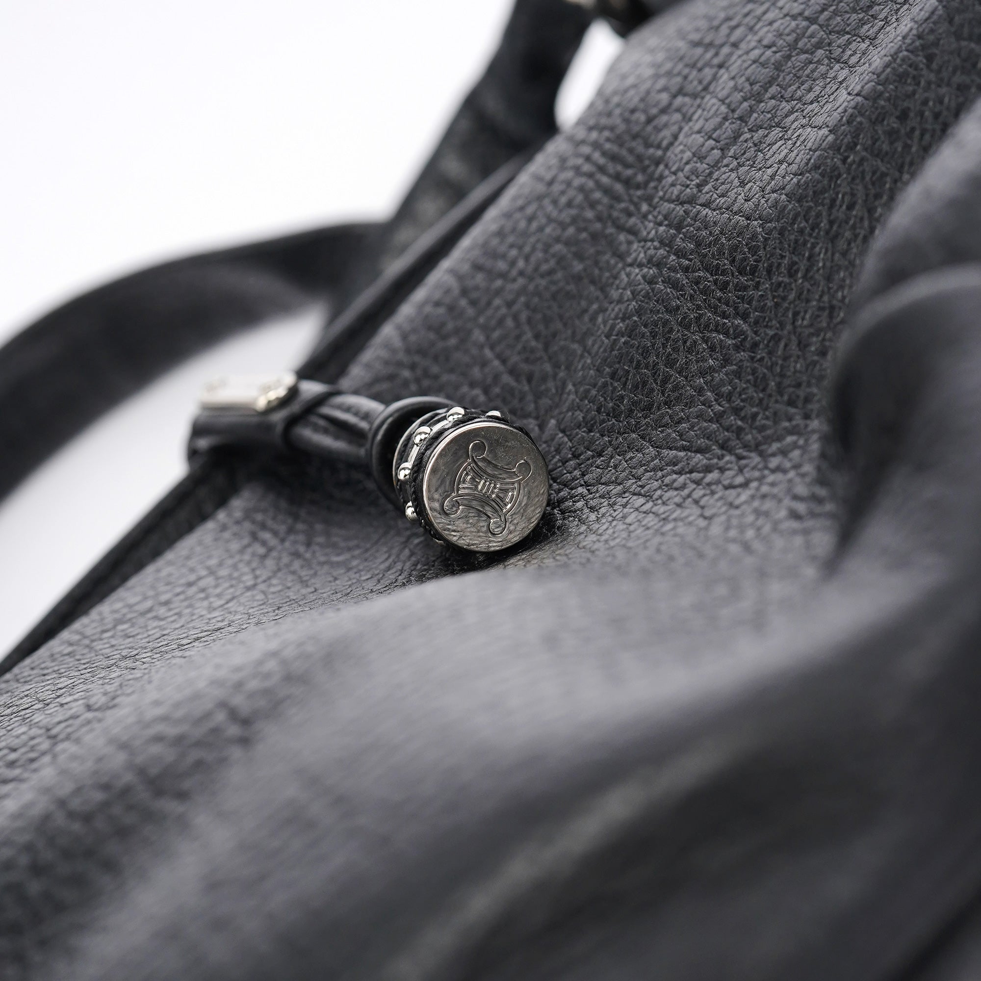 Black Leather Bittersweet Shoulder Bag