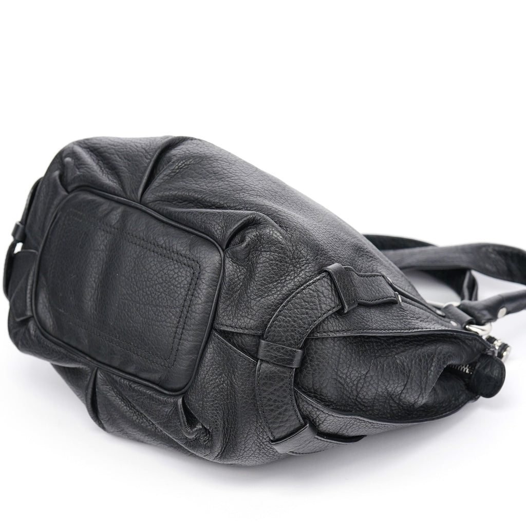 Black Leather Bittersweet Shoulder Bag