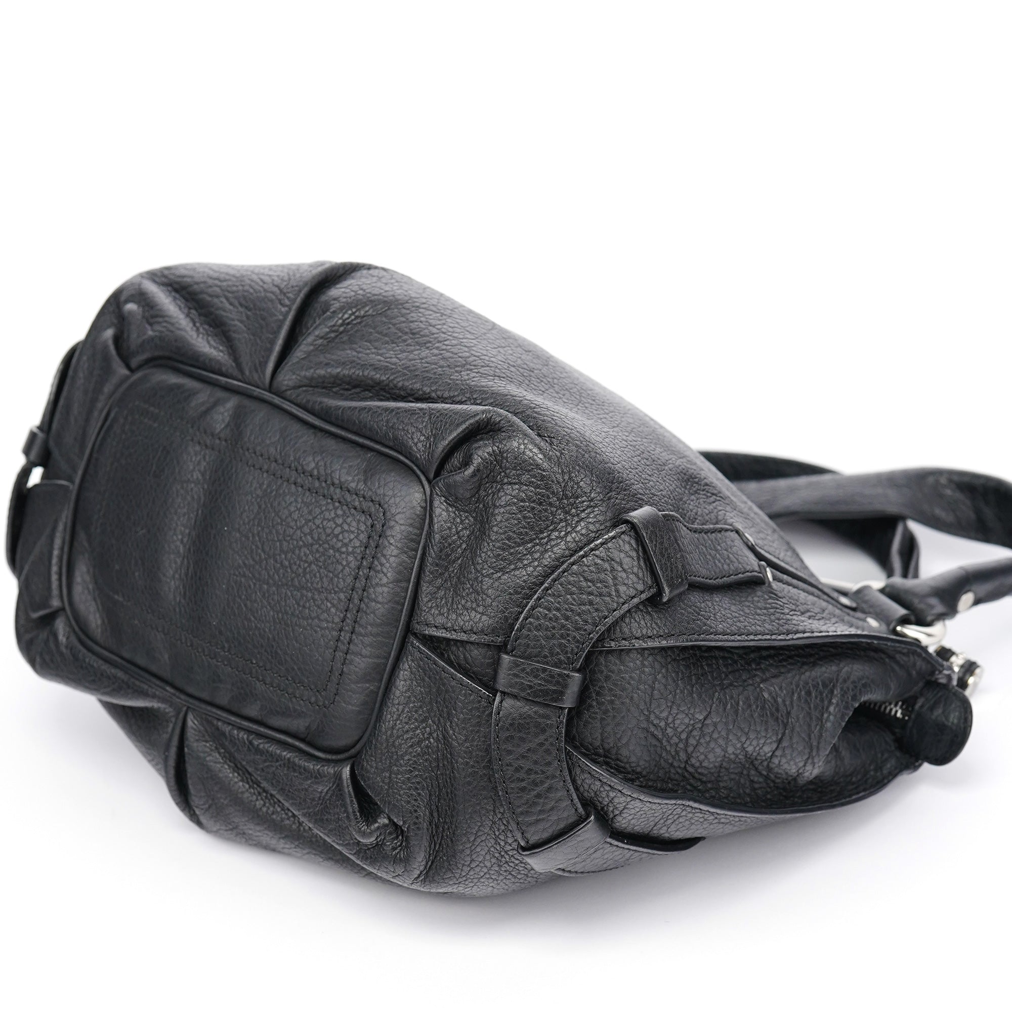 Black Leather Bittersweet Shoulder Bag