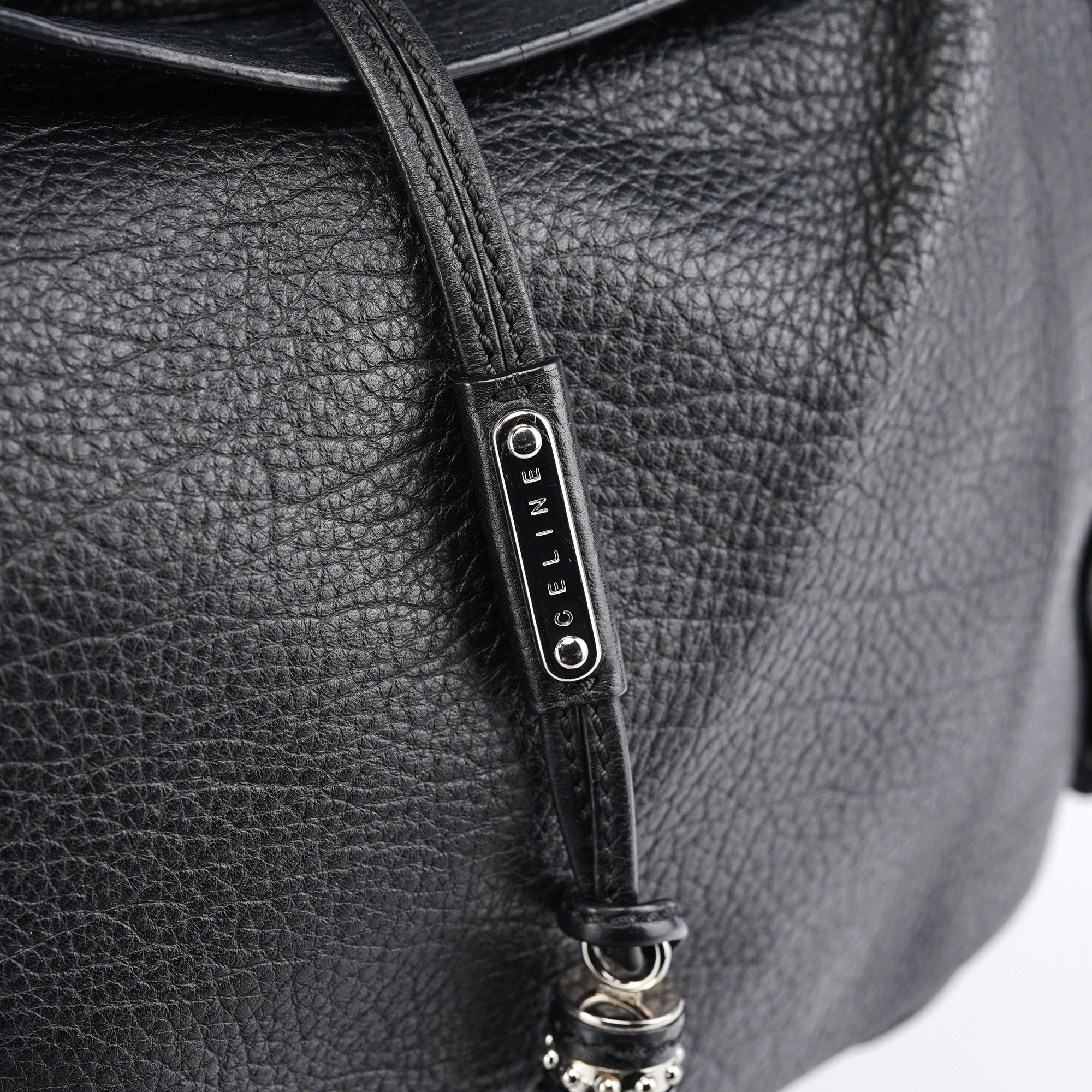 Black Leather Bittersweet Shoulder Bag
