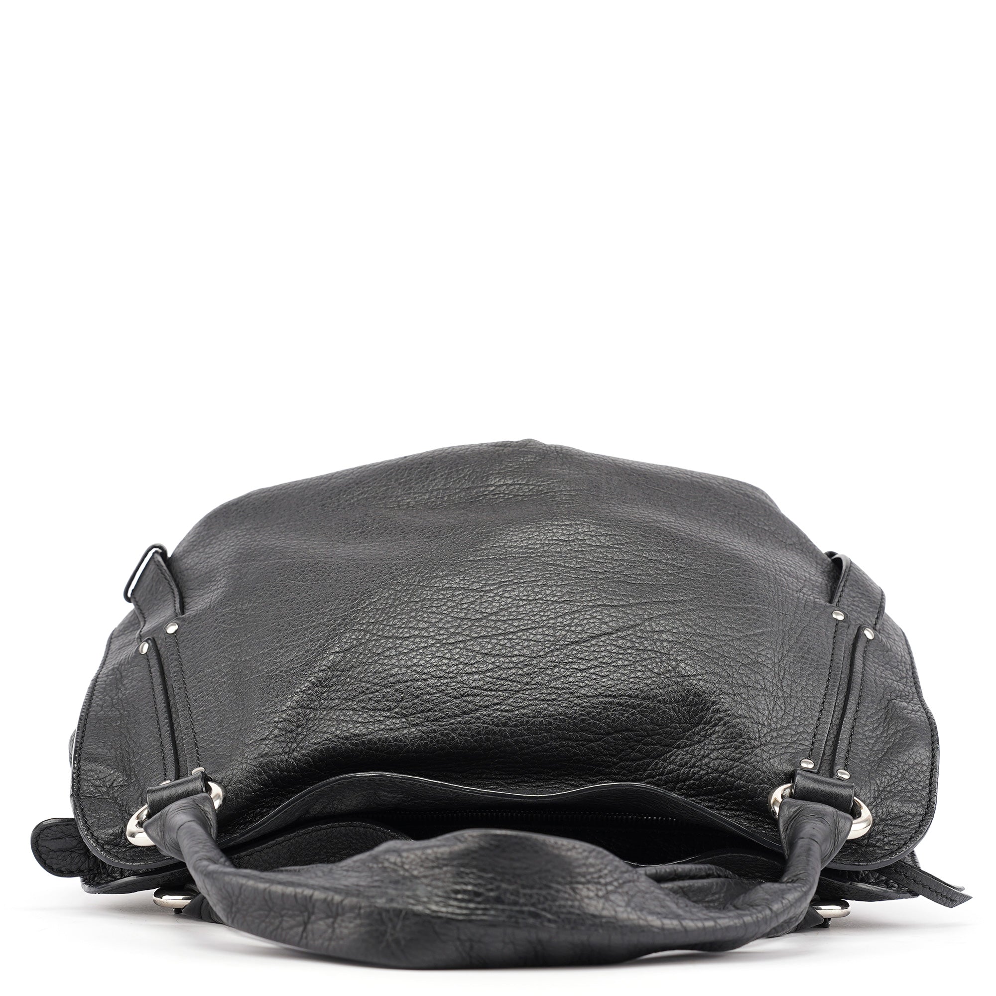 Black Leather Bittersweet Shoulder Bag