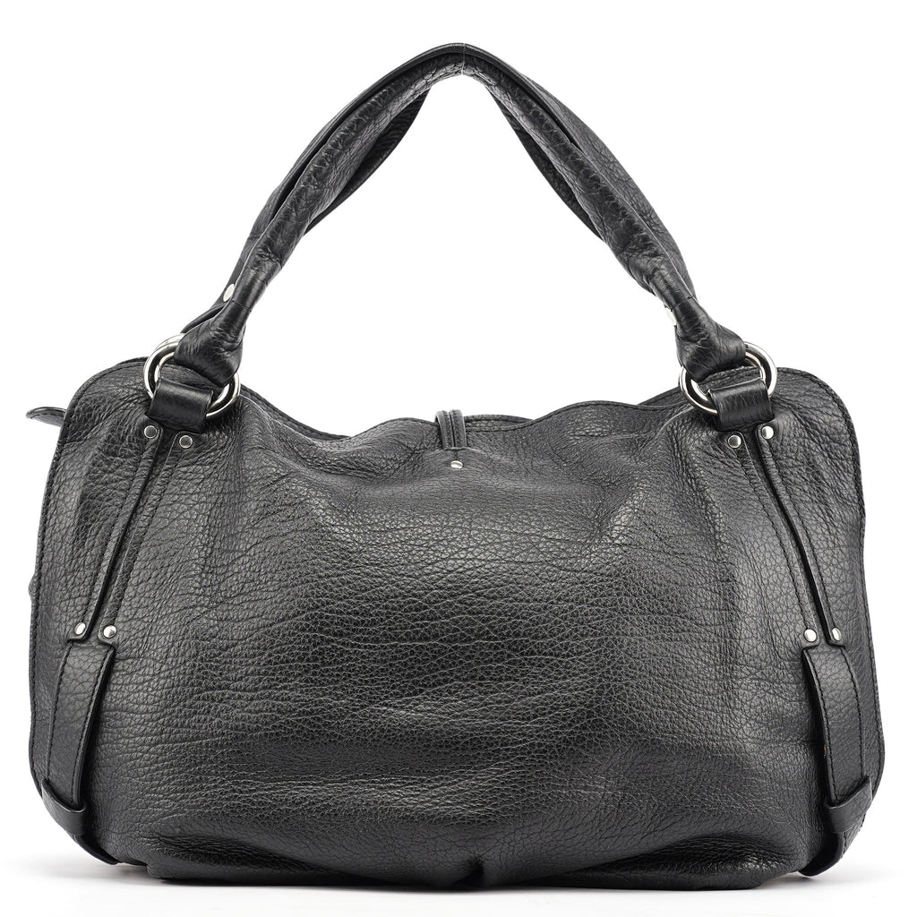 Black Leather Bittersweet Shoulder Bag