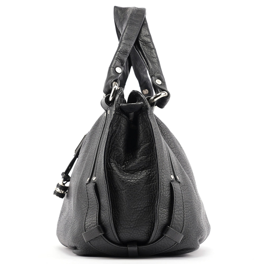 Black Leather Bittersweet Shoulder Bag
